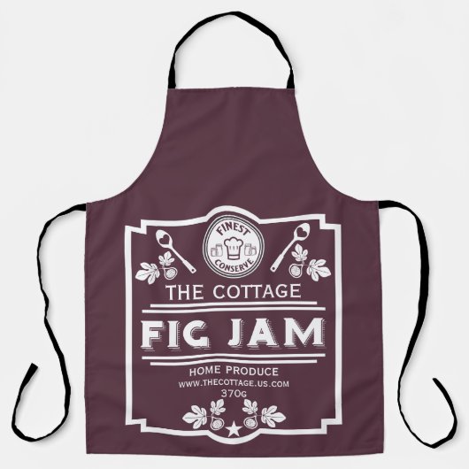 Fig Jam Seller Schort (Voorkant)