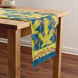 Fig Leaves on a Table Runner Korte Tafelloper