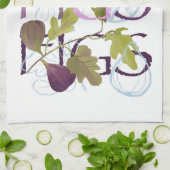 Fig motief theedoek (Gevouwen)