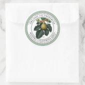 Fig Pslaat Jelly Label  1930s Green (Tas)