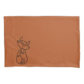 Fig the Fox omlijnd kussensloop set (Voorkant-Links)