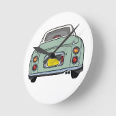 Figarages Emerald Green Figaro Car Garage Ronde Klok (Hoek)