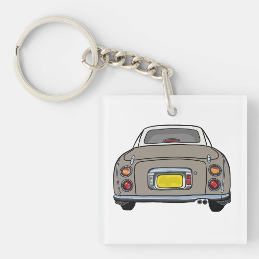 Figaraties Schattige Topaz Mist Figaro Auto Acryl Sleutelhanger (voorkant)