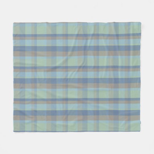 Figaraties Tartan Plaid McFig Auto Fleece Deken (Voorkant (Horizontaal))