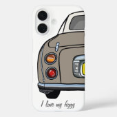 Figaraties Topaz Mist Figaro Auto Aangepaste naam Case-Mate iPhone Case (Achterkant)