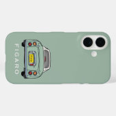Figarations Emerald Green Figaro Auto gepersonalis Case-Mate iPhone Case (Achterkant (horizontaal))