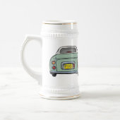 Figarations Emerald Green Figaro Car Beer Stein Bierpul (Links)
