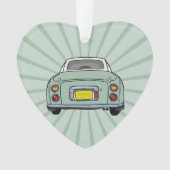 Figarations Emerald Green Figaro Car Ornament (voorkant)