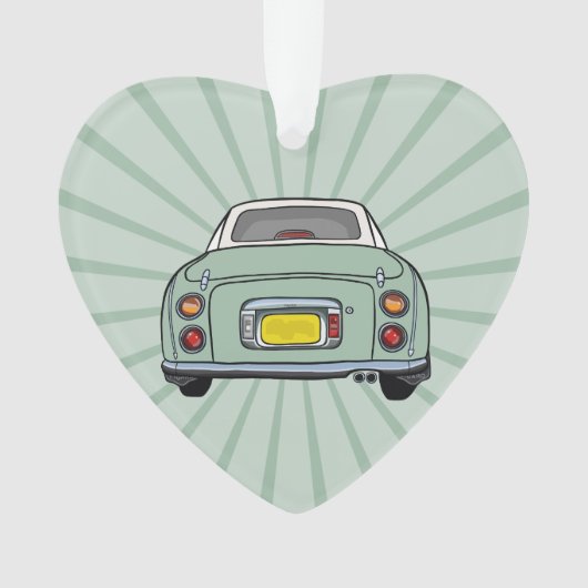 Figarations Emerald Green Figaro Car Ornament (voorkant)