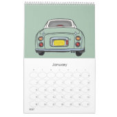 Figarations Emerald Green Figaro Garagekalender Kalender (Jan 2027)