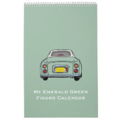 Figarations Emerald Green Figaro Garagekalender Kalender (Hoes)