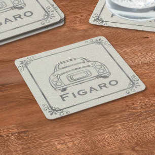 Figarations Figaro Car Square Paper Onderzetter