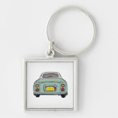 Figarations Schattig Smaragdgroene Figaro Auto Sleutelhanger (Voorkant)