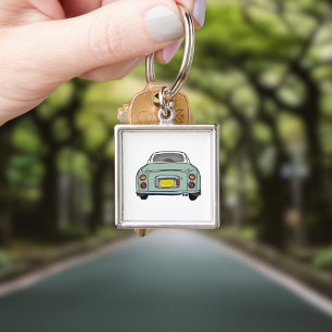 Figarations Schattig Smaragdgroene Figaro Auto Sleutelhanger