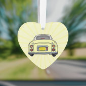 Figarations Schattige geel Figaro Auto Ornament
