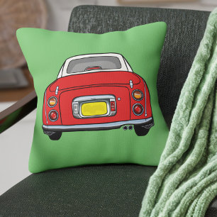 Figarations Schattige Rode Figaro Auto Custom Gree Kussen