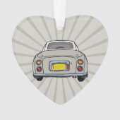 Figarations Schattige Topaz Mist Figaro Auto Ornam Ornament (voorkant)