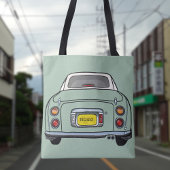 Figarations Schattigee Emerald Green Figaro Car Ca Tote Bag