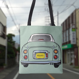 Figarations Schattigee Emerald Green Figaro Car Ca Tote Bag