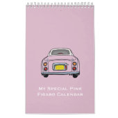 Figarations Schattigee roze Figaro Garagekalender Kalender (Hoes)