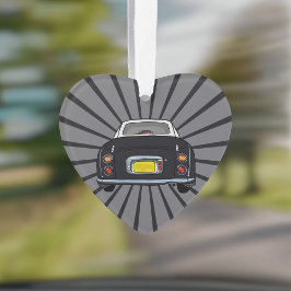 Figarations Schattigee zwarte Figaro Car Ornament