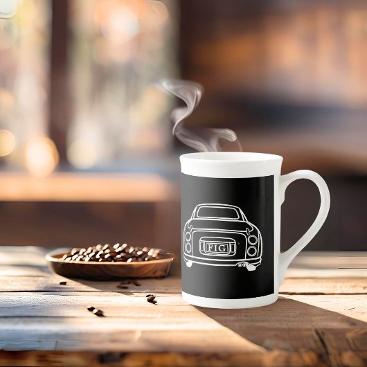 Figarations Tokyo Monogram Figaro Car Espresso Cup Porselein Kop