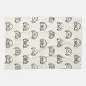 Figarine-verkeerspatroon Theedoek (Horizontaal)