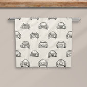 Figarine-verkeerspatroon Theedoek