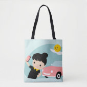 Figaro Canvas tas (Voorkant)