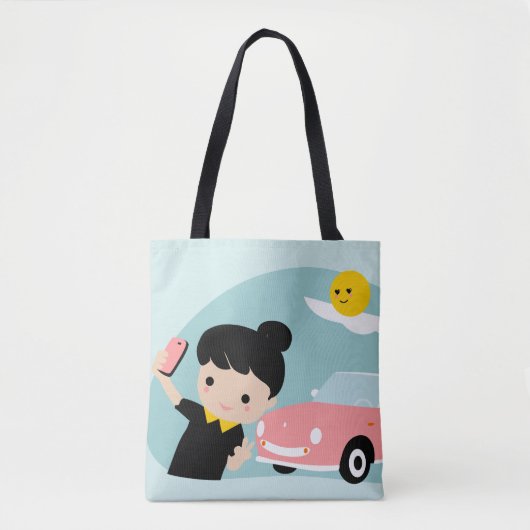 Figaro Canvas tas (Voorkant)