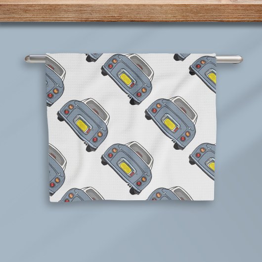 Figaro Car Lapis Grey Kitchen Towel Theedoek