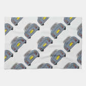 Figaro Car Lapis Grey Kitchen Towel Theedoek (Horizontaal)