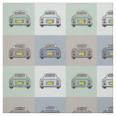Figaro Car Pattern Fabric Stof (Swatch)