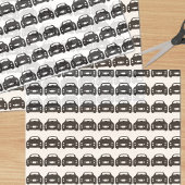 Figaro Car Silhouette Tissue Paper Tissuepapier