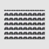 Figaro Car Silhouette Tissue Paper Tissuepapier (Voorkant)