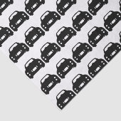 Figaro Car Silhouette Tissue Paper Tissuepapier (Detail)