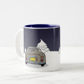 Figaro Figaro Figmas Holiday Topaz Tweekleurige Koffiemok (Voorkant links)