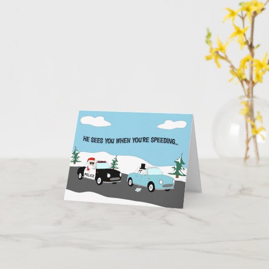 Figaro Holiday Kaart (Gele Bloem)