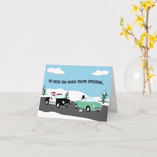 Figaro Holiday Kaart (Gele Bloem)