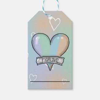 Figaro lover gift label cadeaulabel