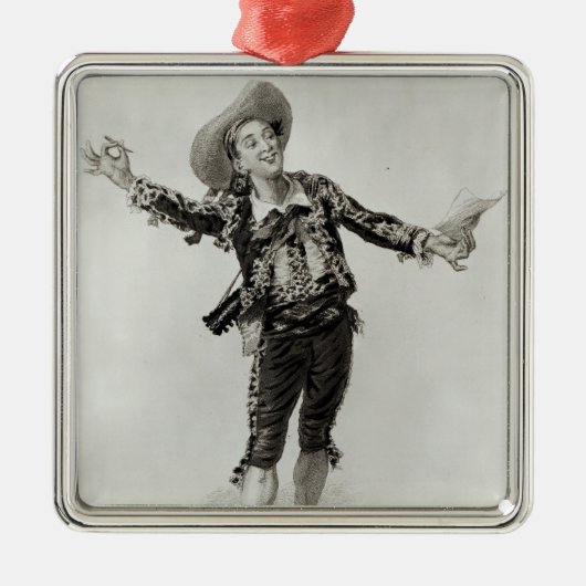 Figaro Metalen Ornament (Voorkant)