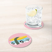 Figaro-Onderzetters Ronde Kartonnen Onderzetter (Insitu)