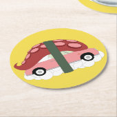 Figaro-Onderzetters Ronde Kartonnen Onderzetter (Gebogen)