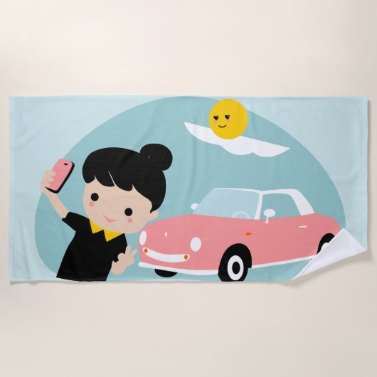 Figaro Towel Strandlaken (Voorkant)