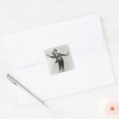 Figaro Vierkante Sticker (Envelop)