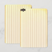 Figdewdrop Bear recipe notecards (Voorkant / Achterkant)