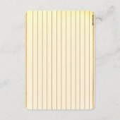 Figdewdrop caterpillar butterfly recipe notecards (Achterkant)