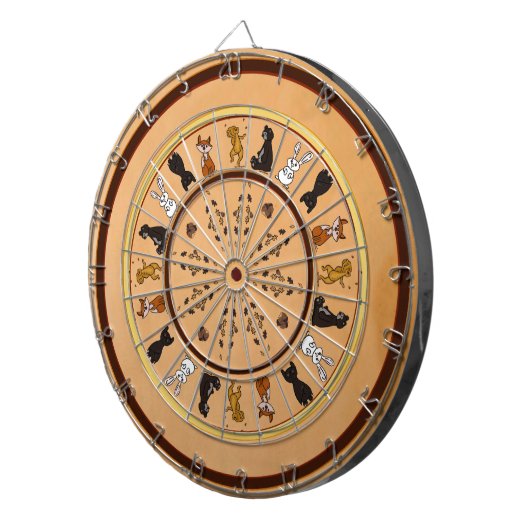 figdewdrop dart board  dartbord (Voorkant Rechts)