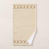 figdewdrop Eekhoorn Eikel & Bladeren Bad Handdoek  (Handdoek)