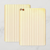 Figdewdrop Fig the fox recipe notecards (Voorkant / Achterkant)